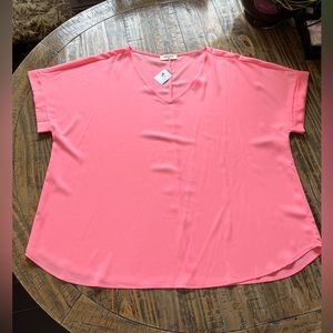 Sweet Pink ZenAna 3x Blouse